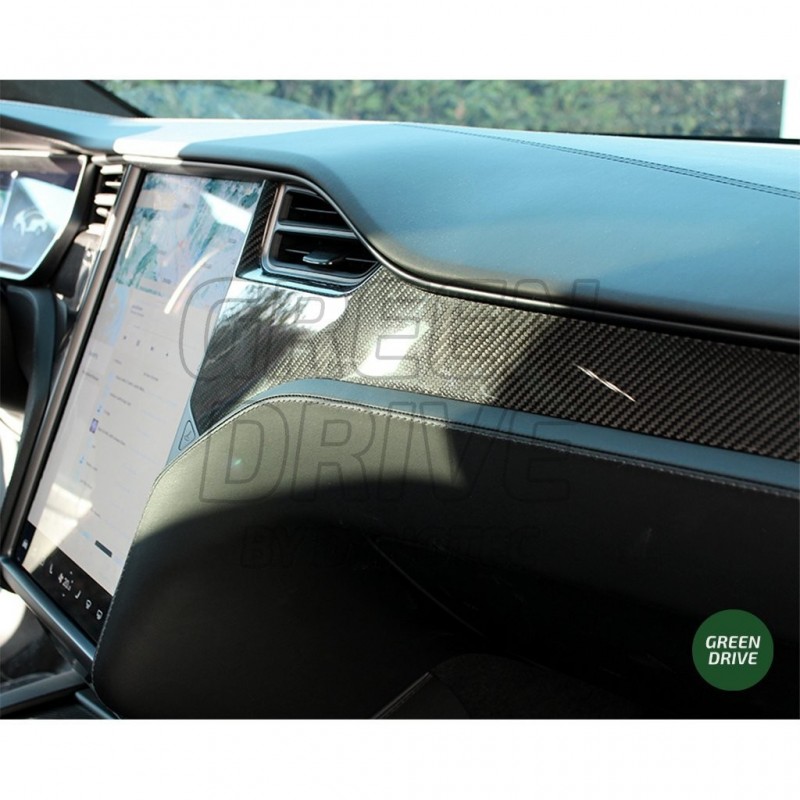 Tesla Model S / X Armaturenbrett Luftdüsen Lüftung Abdeckung Rahmen