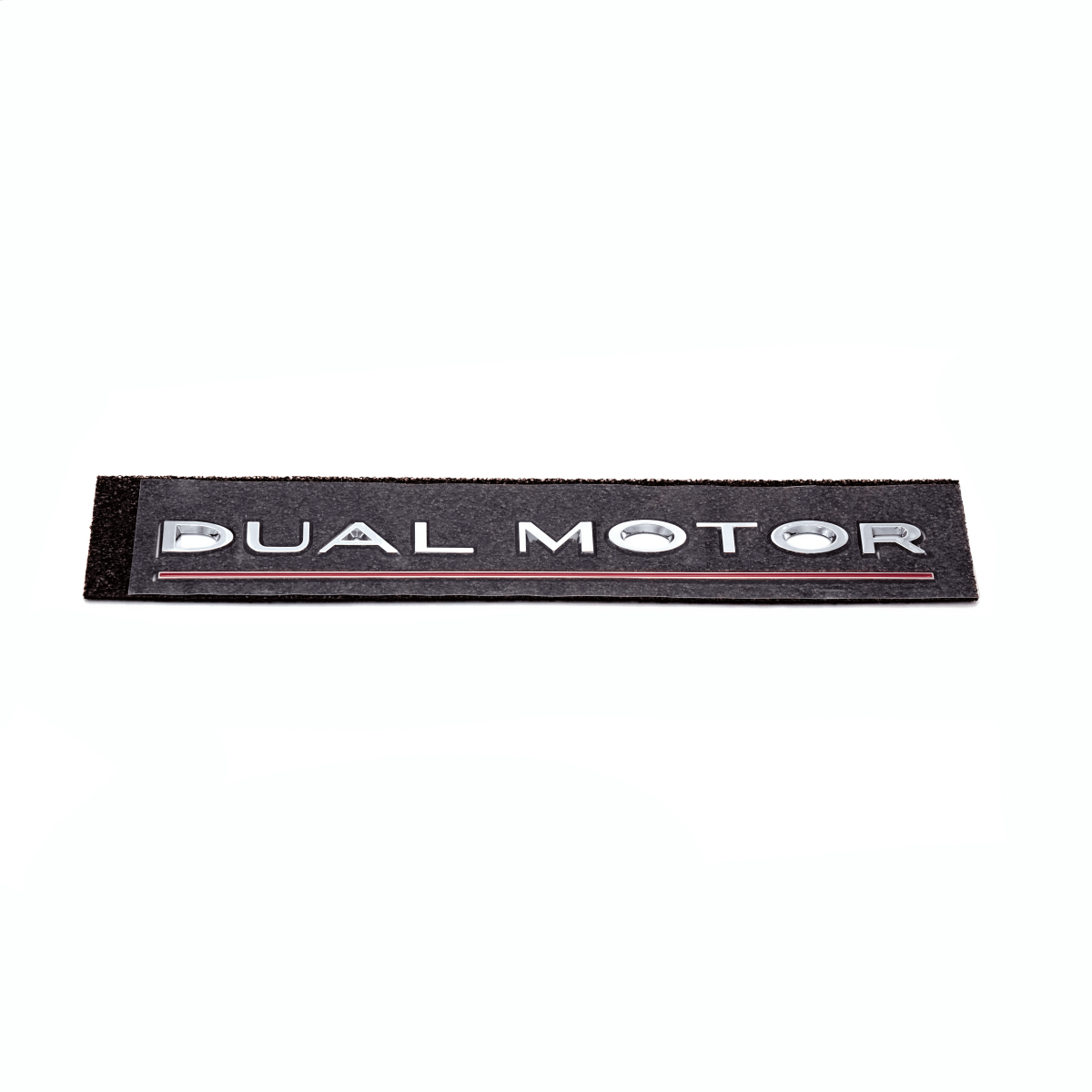 Emblem "DUAL MOTOR" för bakre bagageluckan - Tesla Model S, X, 3 och Y