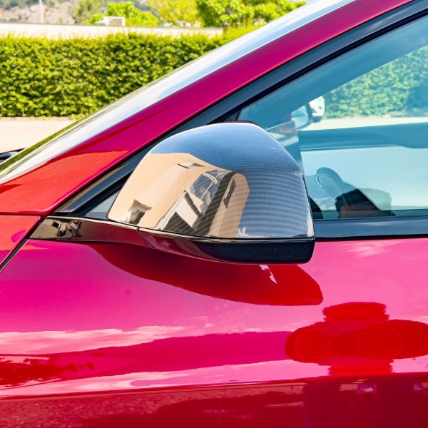 Calotte degli specchietti in carbonio per Tesla Model S LR & Plaid 2022 +