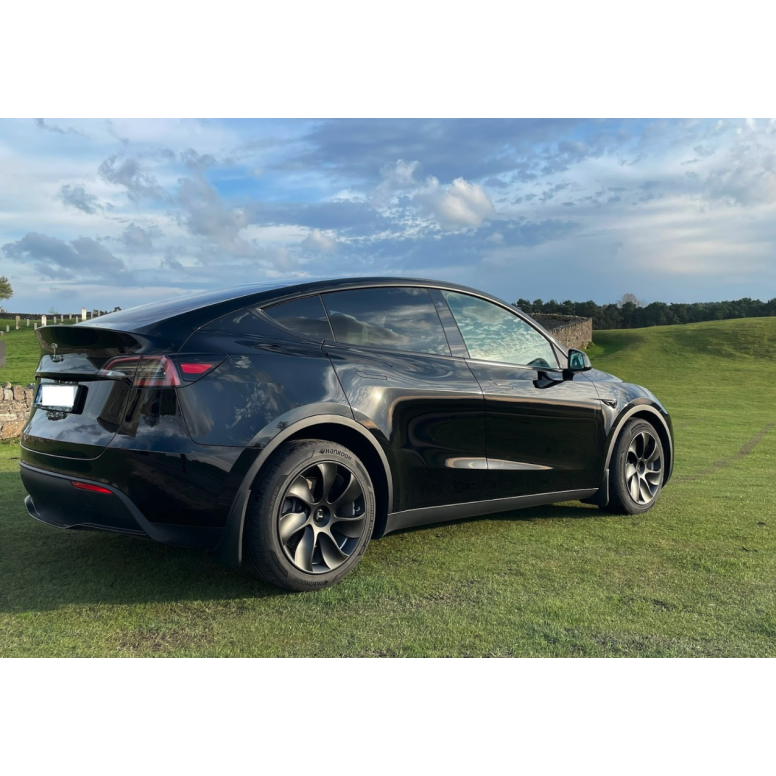 Lot de 4 enjoliveurs Uberturbine 19 pouces pour Tesla Model Y