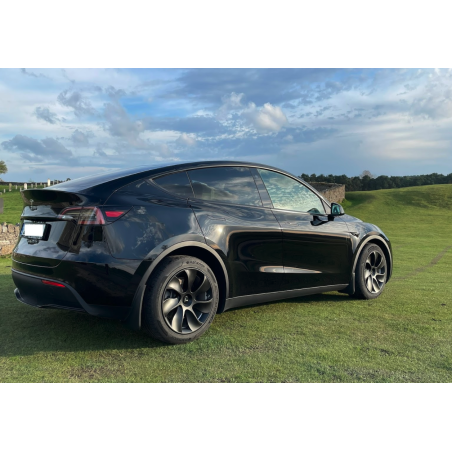 Lot de 4 enjoliveurs Uberturbine 19 pouces pour Tesla Model Y