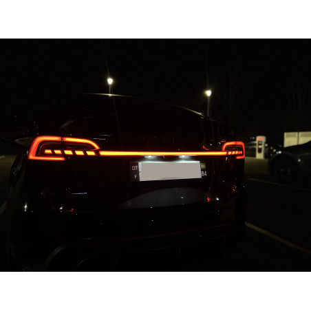 Tesla Model 3 Náhradné zadné svetlá s LED lištou pre a Model Y