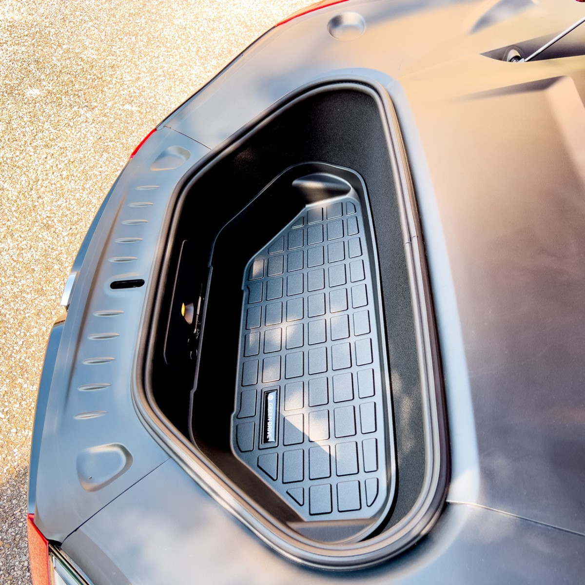 Bagasjeromsmatte foran / frunk til Tesla Model S Plaid og LR 2021+