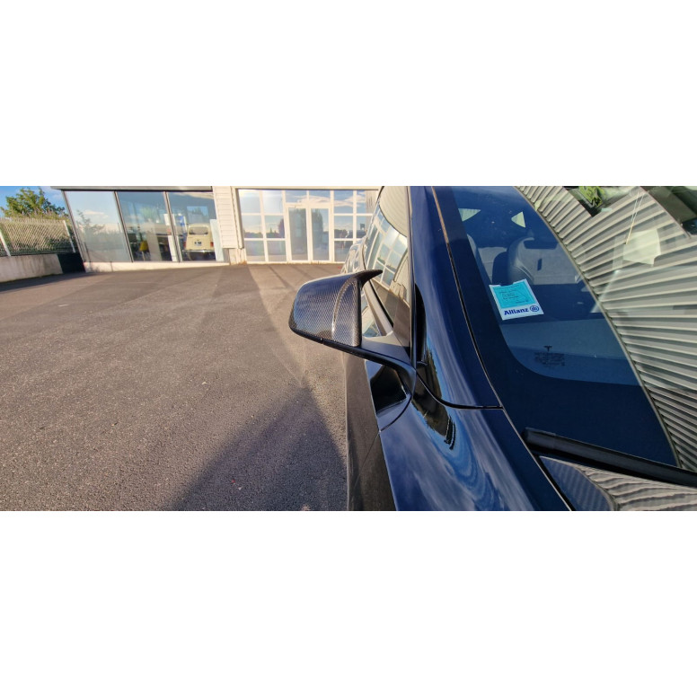 Tampas de espelho de carbono estilo M - Tesla Model Y