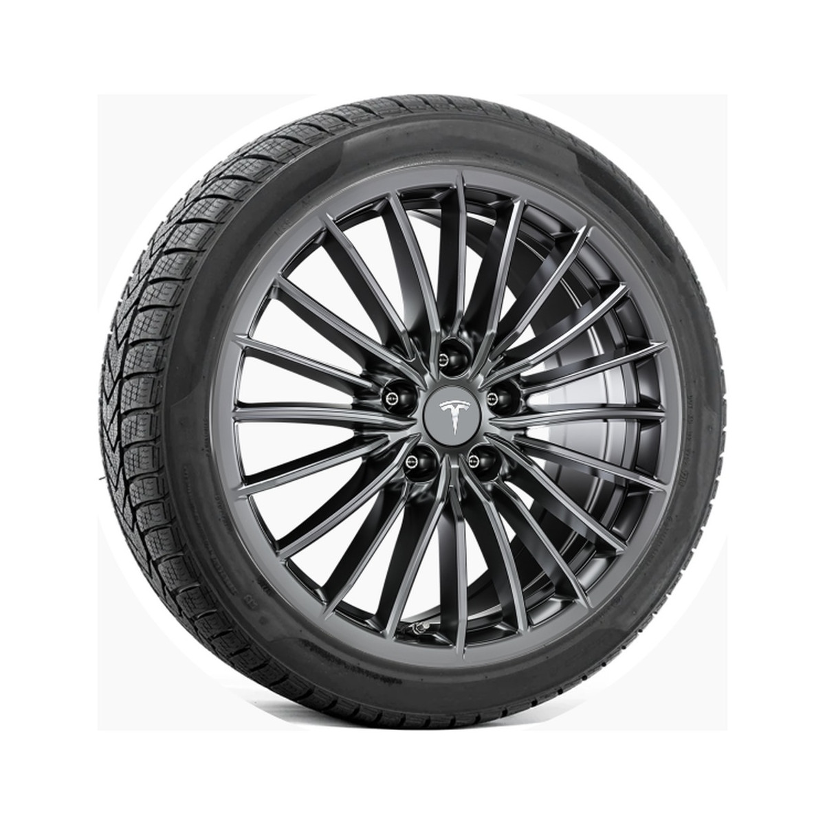 Talvipaketti Tesla Model Y , jossa on R68-vanteet ja -renkaat (TÜV-todistus)
