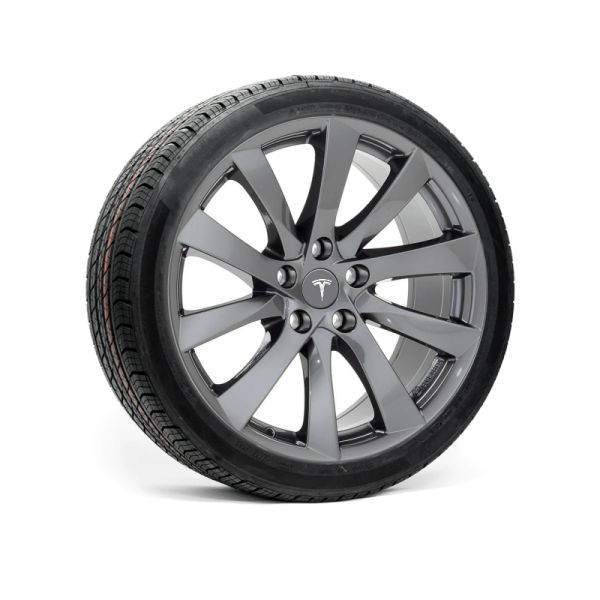 Sommerpaket für Tesla Model Y - Felgen PL06 und Reifen (TÜV-Zertifikat)