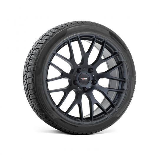 Complete winter wheels for Tesla Model Y - 21" PL70 rims and Hankook tires (Set of 4)