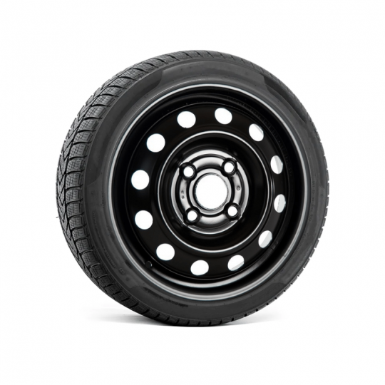 Complete winter wheels for Dacia Spring - 14" steel wheels with tires (Set of 4)
