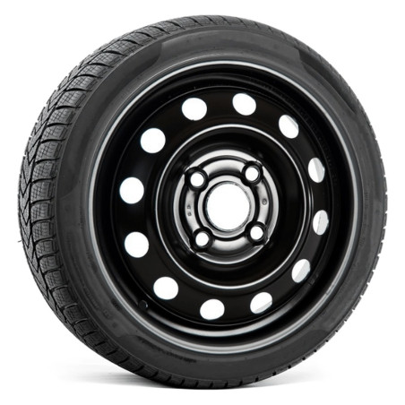 Rodas completas de inverno para Dacia Spring - Jantes de aço de 14" com pneus (Conjunto de 4)