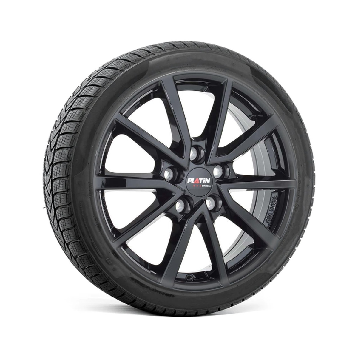 Winterkompletträder für Hyundai Kona 2017-2023 - 17-Zoll-Felgen P95 mit Reifen (4er-Set)