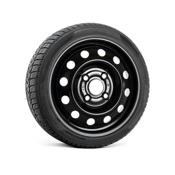 Llantas de invierno completas para Fiat 500e - Llantas de acero de 15" con neumáticos (Juego de 4)