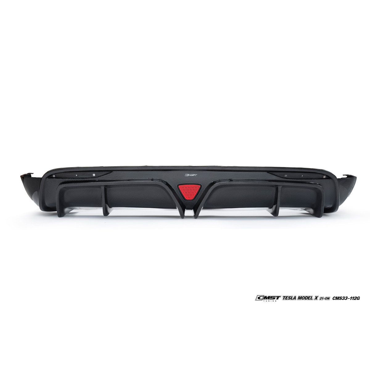 Diffusore in carbonio CMST® - Tesla Model X LR & Plaid 2021+