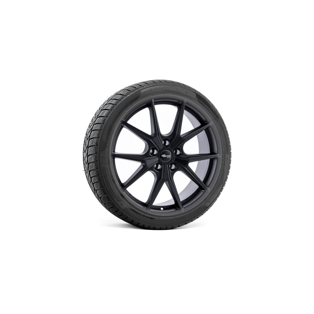 Roues complètes hiver pour Tesla Model S LR & Plaid 2022+- Jantes 19" Brock B40 avec pneus (Lot de 4)