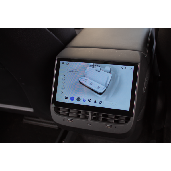 Hinterer Bildschirm für Tesla Model 3 und Model Y