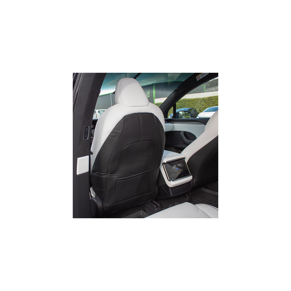 Protection dossier de sièges avant pour Tesla Model 3, Model Y et Model S & X LR & Plaid 2021+
