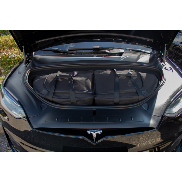 Etuosan tavaratilan jäähdyttimet (frunk) Tesla Model X LR & Plaid 2021+ varten