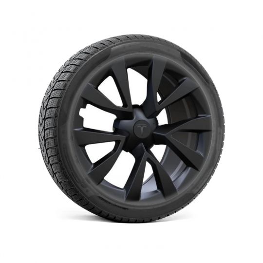 Winter Pack for Tesla Model X LR & Plaid - Cyberstream 20" wheels and Pirelli tires