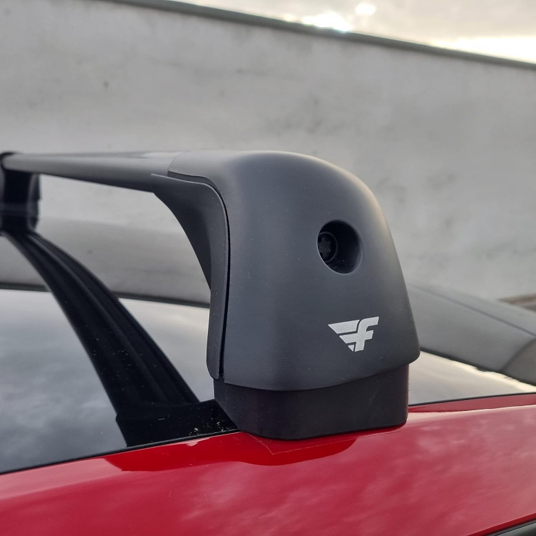 Barras de tejadilho em alumínio para o Tesla Model Y