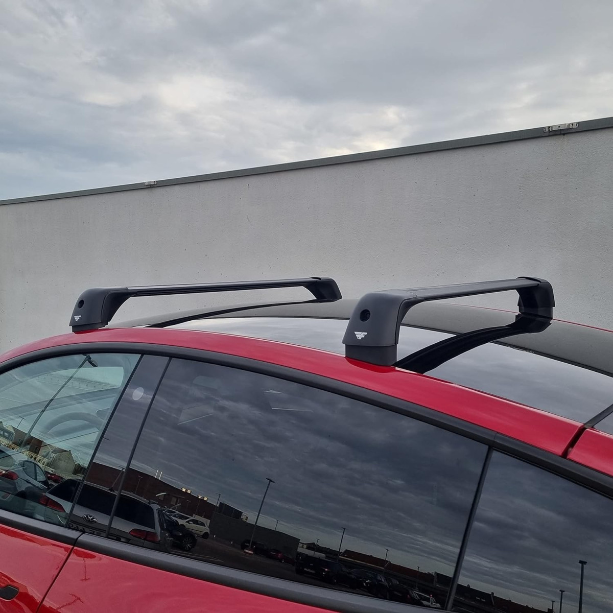 Barras de tejadilho em alumínio para o Tesla Model Y