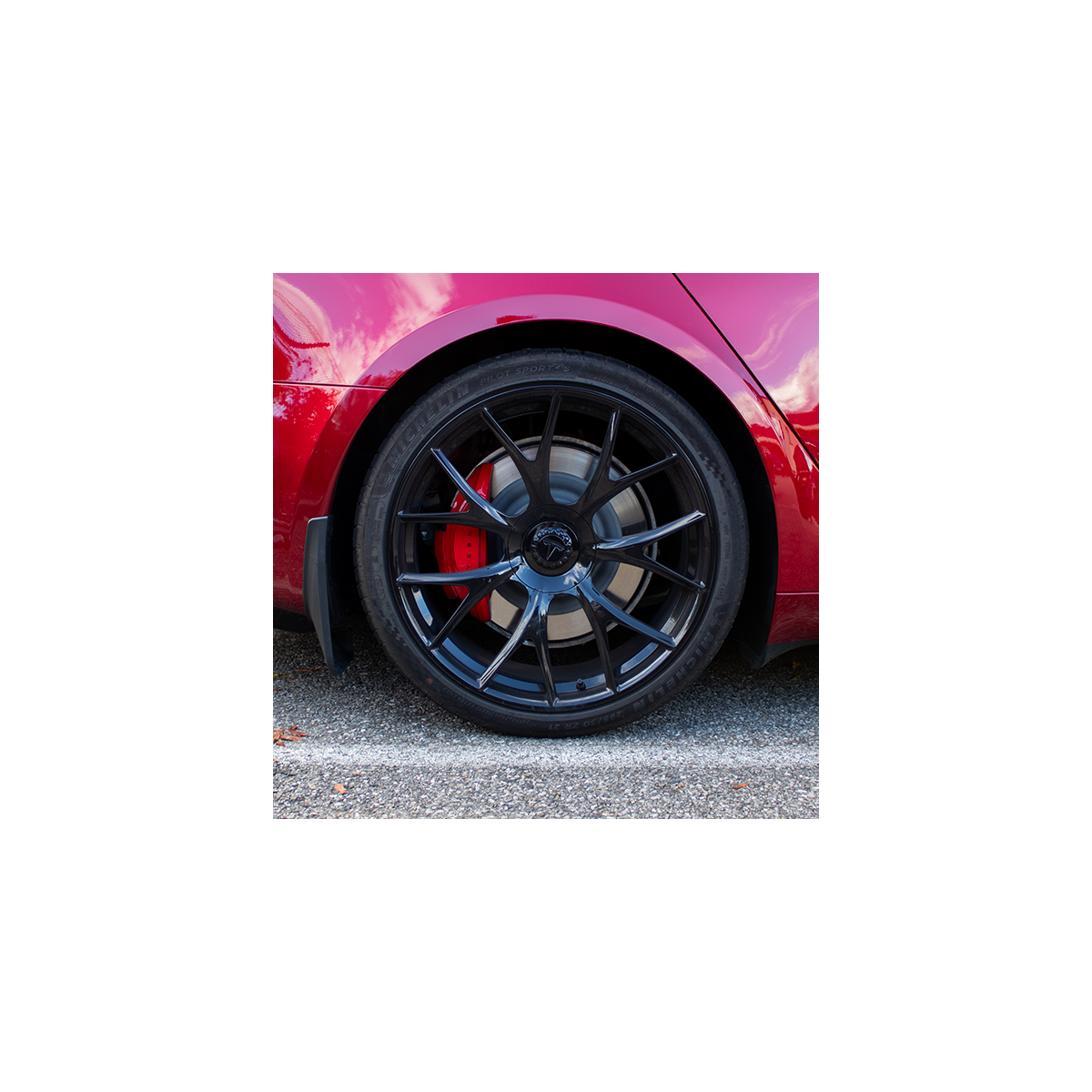 Conjunto de 4 jantes réplica Roadster para Tesla Model 3, Model Y, Model S e Model X