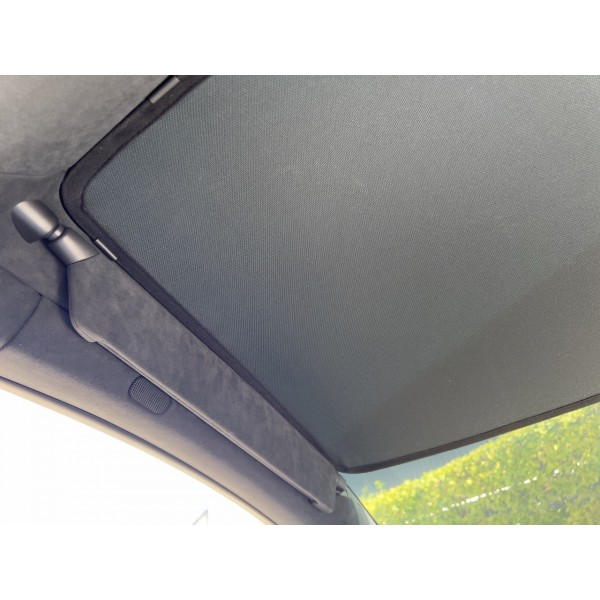 Partial windshield sunshield for Tesla Model X LR & Plaid 2021+