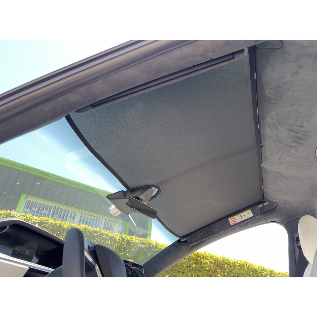 Delvis solskjerm for Tesla Model X 2021+