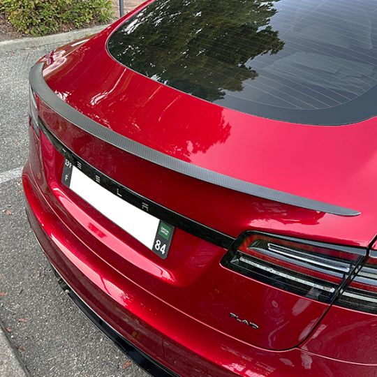 Spoiler prestanda Plaid för Tesla Model S