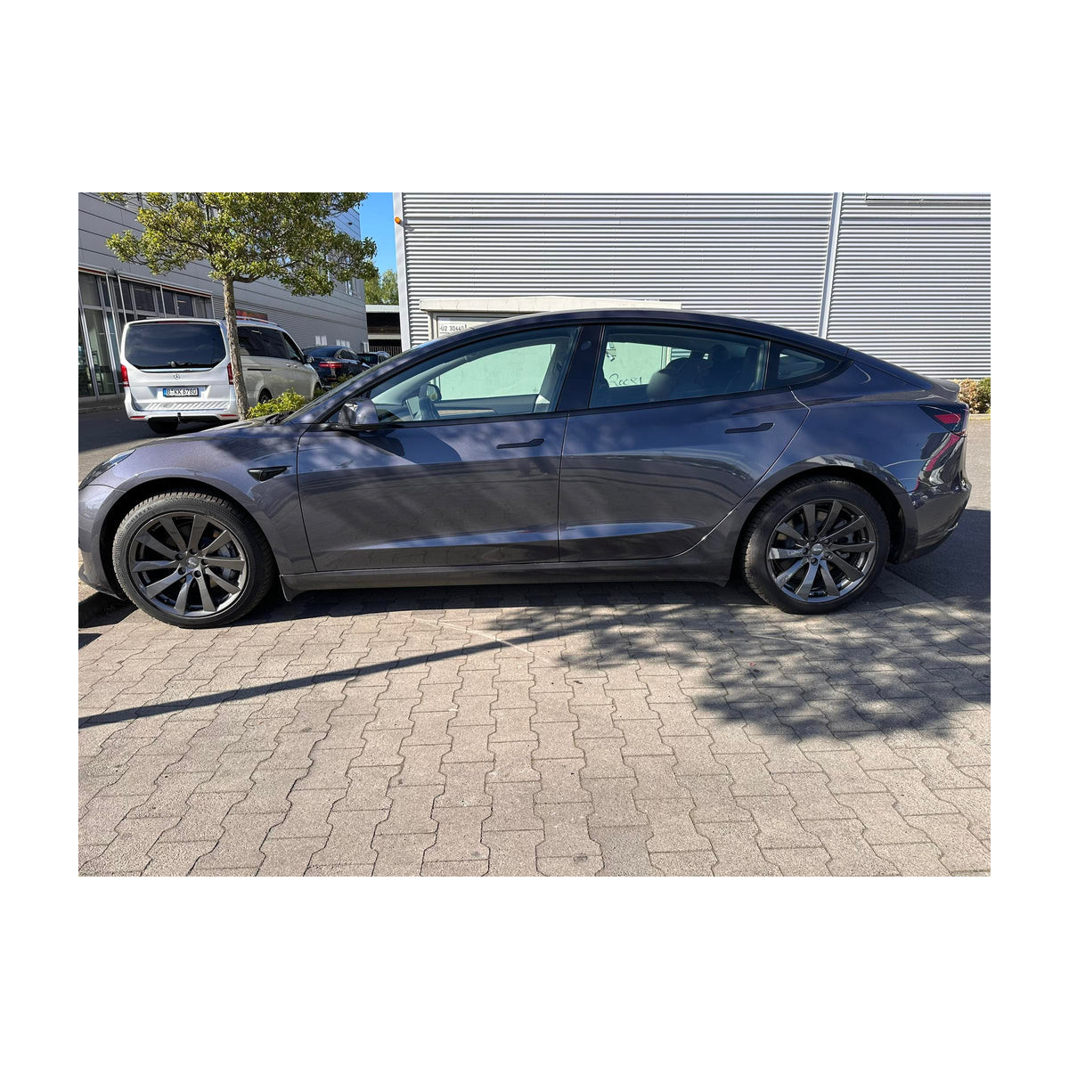 Komplette vinterhjul til Tesla Model 3 - 18" PL06-fælge med dæk (sæt med 4)