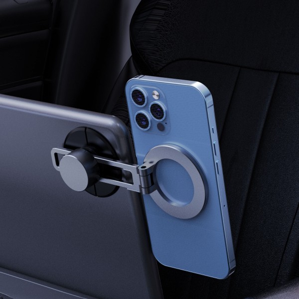 Adhesive MagSafe phone holder without charger for Tesla Model 3 and Model Y