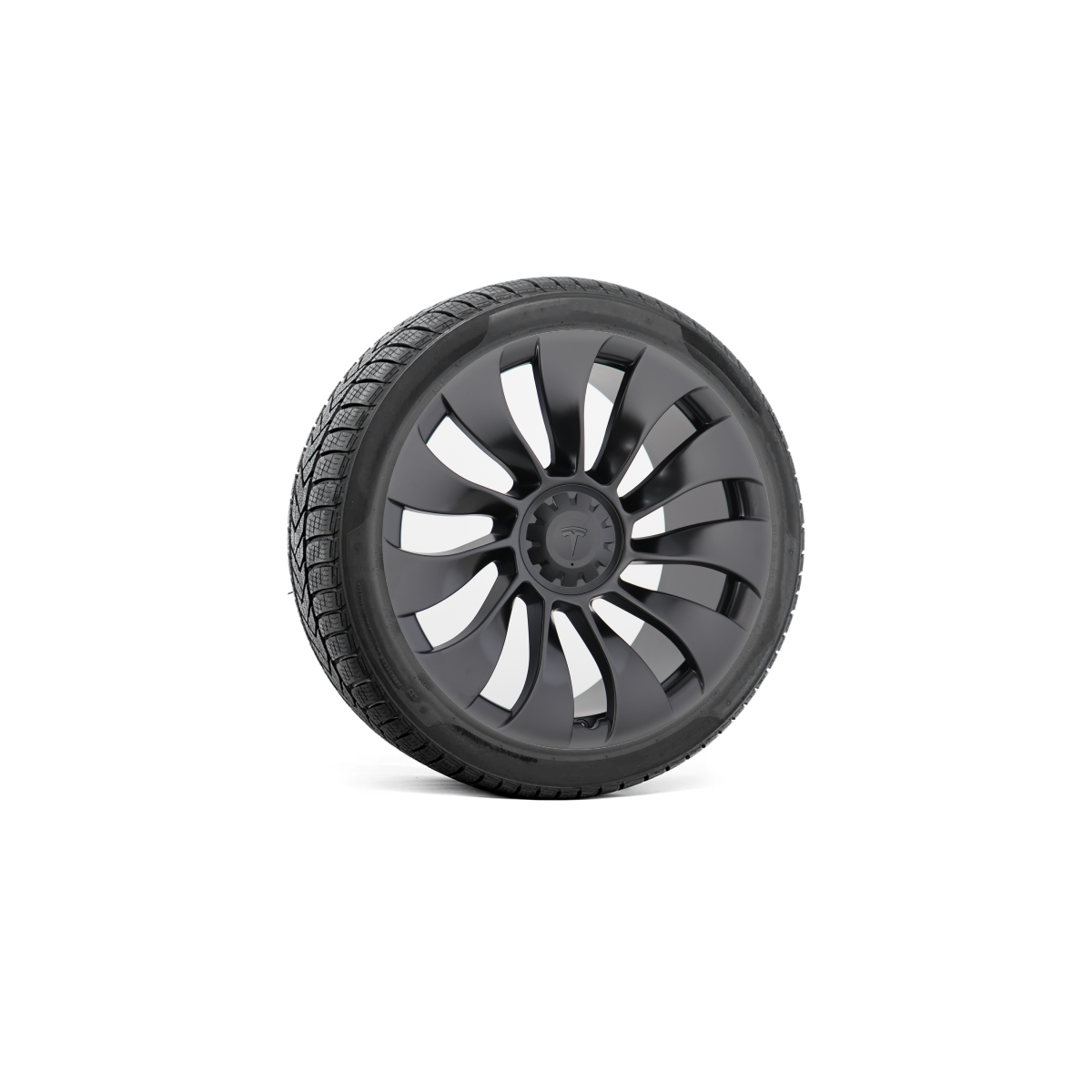 Roues complètes 19'' hiver pour Tesla Model Y - Jantes UberTurbine avec pneus (Lot de 4)