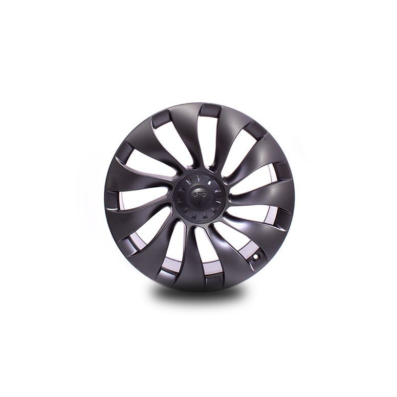 Kompletne koła zimowe 21'' do modeli Tesla Model Y – felgi UberTurbine z oponami (zestaw 4 szt.)