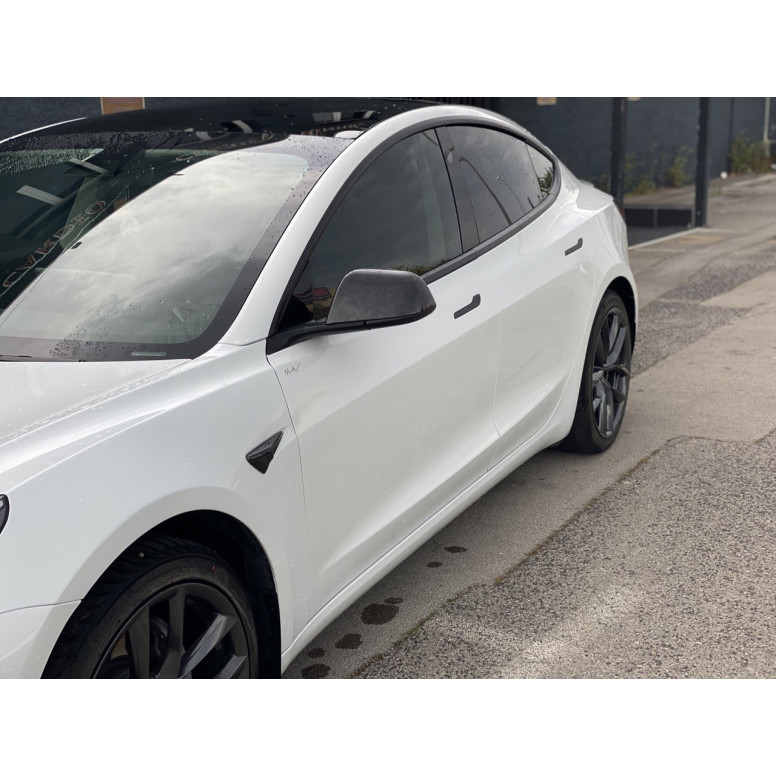 Sæt med tonede ruder til Tesla Model 3 – Klar til montering på 2 timer