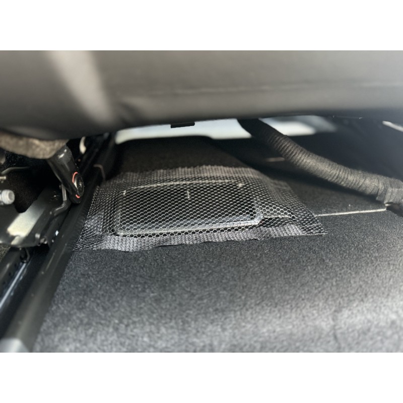 Kit de Protection de la grille d'aération du flux d'air remplacement pour  Tesla Model 3, couvercle de protection de la climatisation sous le masque  d'aération du siège, 2 pièces (modèle 3) 