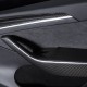 Tiradores interiores completos de carbono para Tesla Model 3 y Tesla Model Y