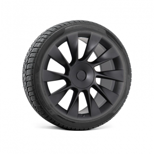 Complete 20'' winter wheels for Tesla Model Y - Induction replica wheels with tires (Set of 4)