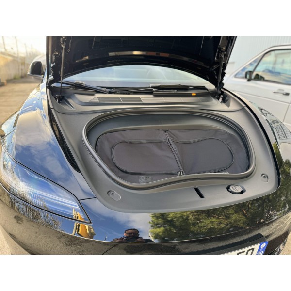 Upgrade4cars Kofferraumwanne Kofferraummatte Frunk kompatibel für Tesla  Model 3, für Tesla Modell 3, Kofferraumwanne Wasserdicht & rutschfest, Autozubehör  Innenraum
