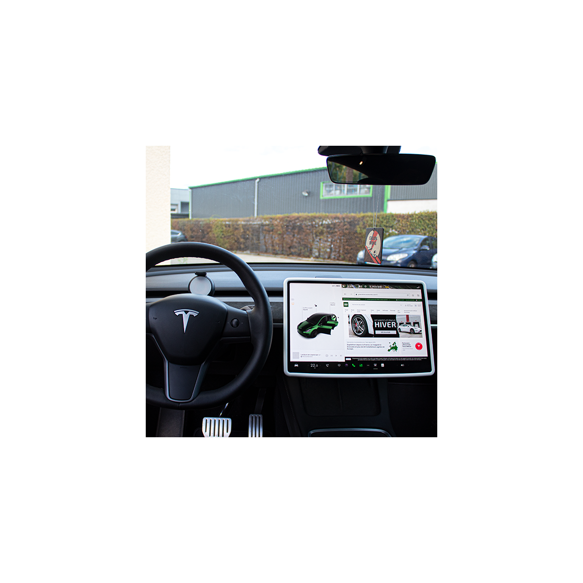 Silicone screen protector for Tesla Model 3 and Model Y