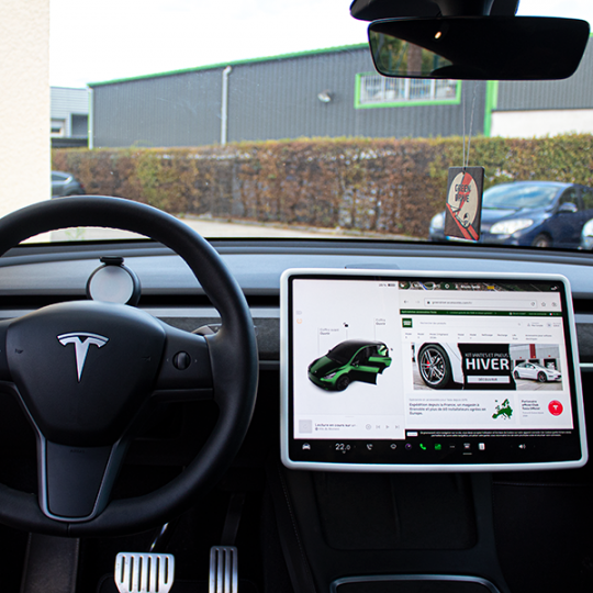 Protezione dello schermo in silicone per Tesla Model 3 e Model Y