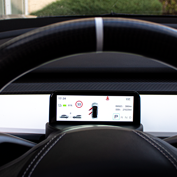 HUD heads-up display per Tesla Model 3 e Tesla Model Y
