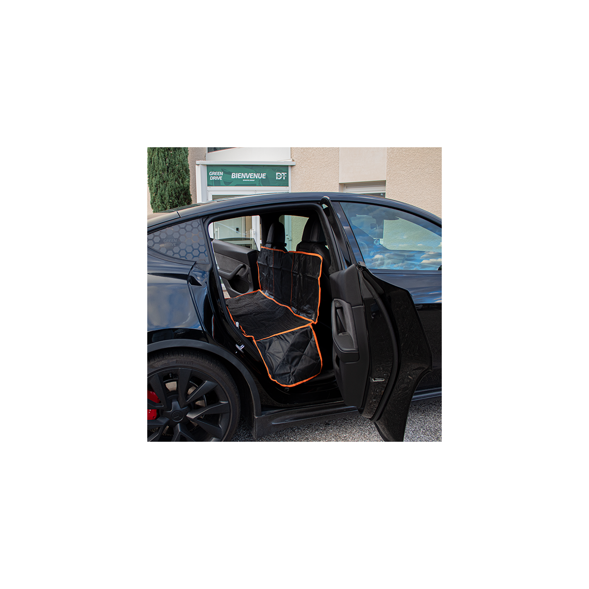 Skydd för baksätet - Tesla Model S, X, 3 och Y