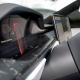 Painéis de tablier e portas de carbono para Tesla Model S e Model X LR & Plaid 2022 +