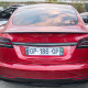 Karbon-Kofferraumleiste für Tesla Model S und X LR & Plaid 2022+