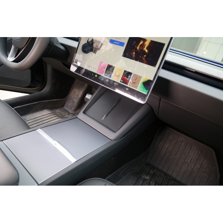 Tapete antideslizante para almofada de carga para Tesla Model 3 e Model Y 2021