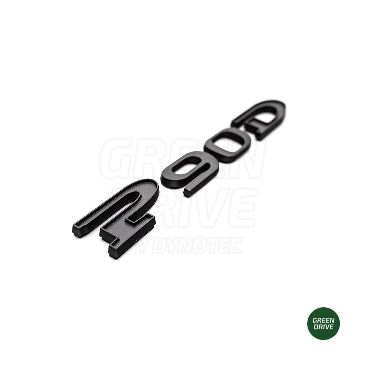 Logo "P100D" /" P90D" noir - Tesla Model S et X