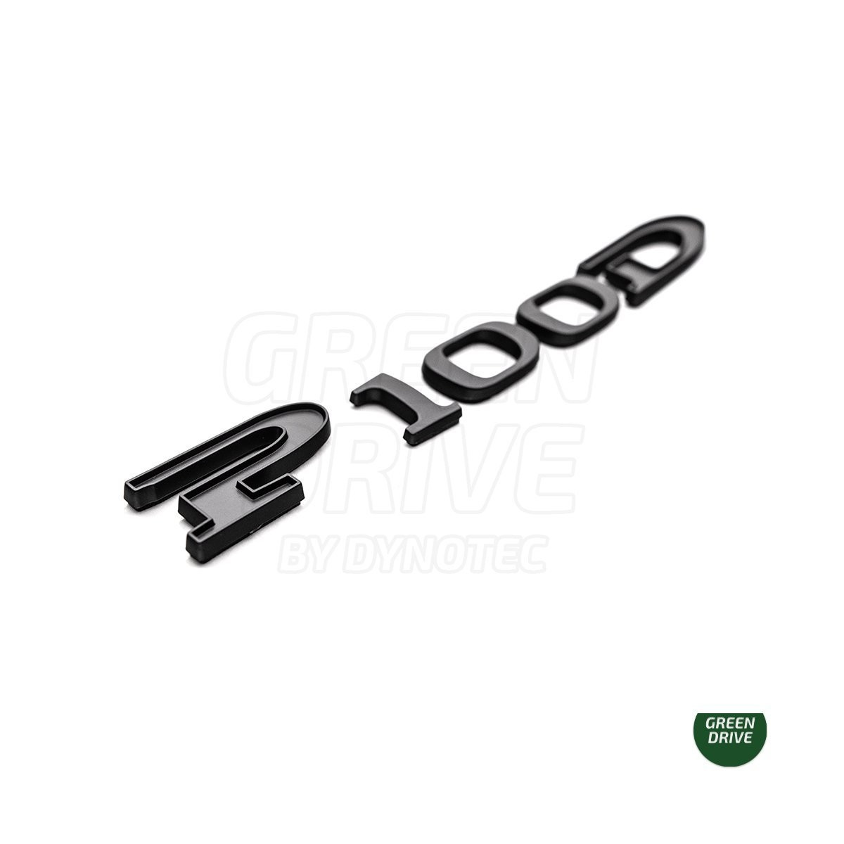 Logo "P100D" /" P90D" noir - Tesla Model S et X