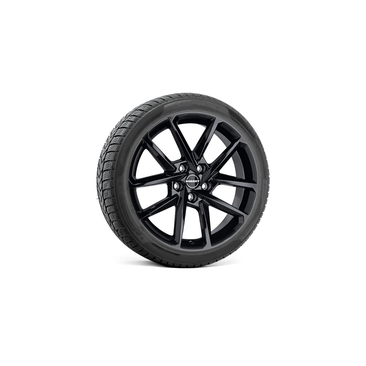 Set completo di ruote invernali per Tesla Model 3  - Cerchi Borbet da 18" con pneumatici (set da 4)