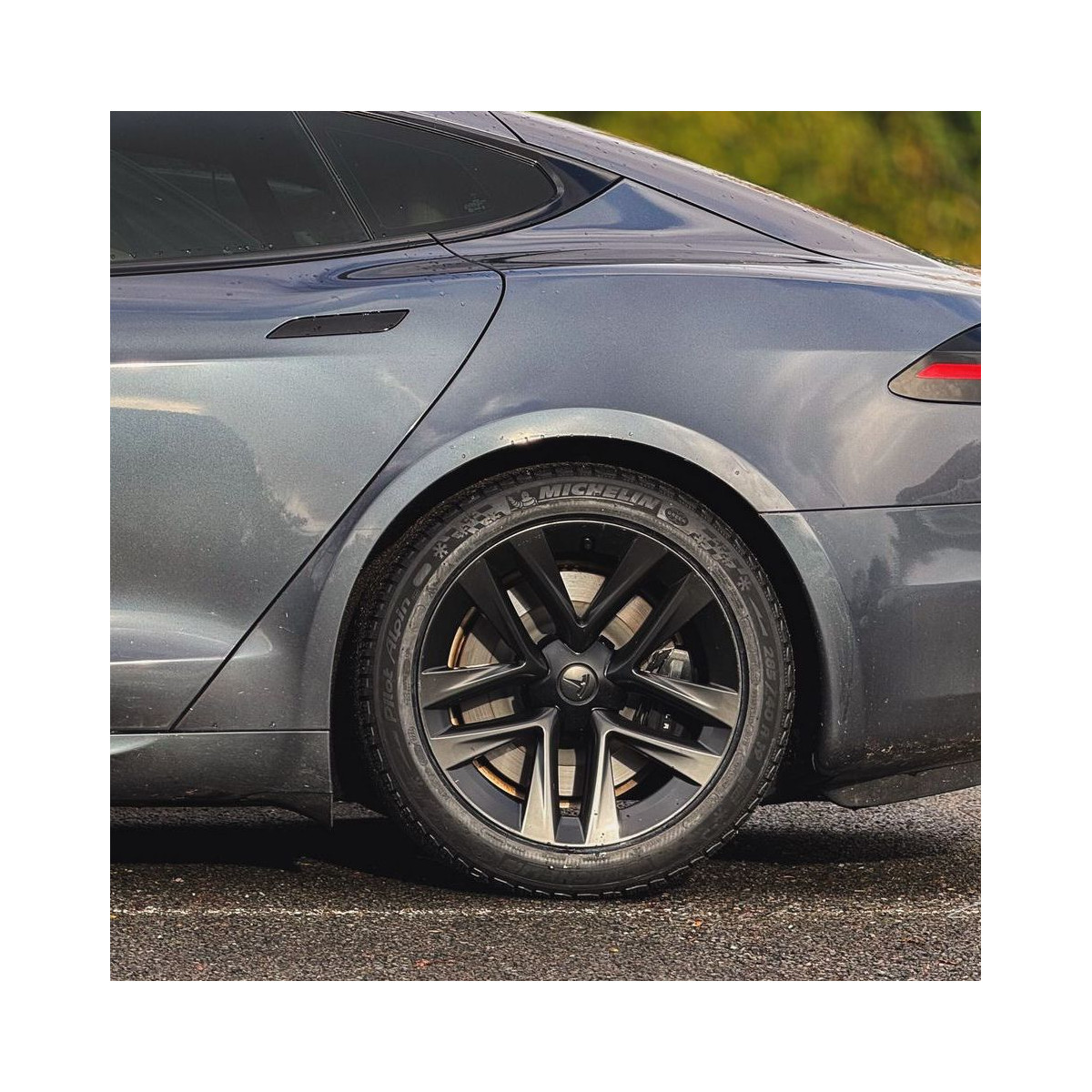 Lot 4 jantes forgées réplique Arachnid Plaid pour Tesla Model S, X, 3 et Y