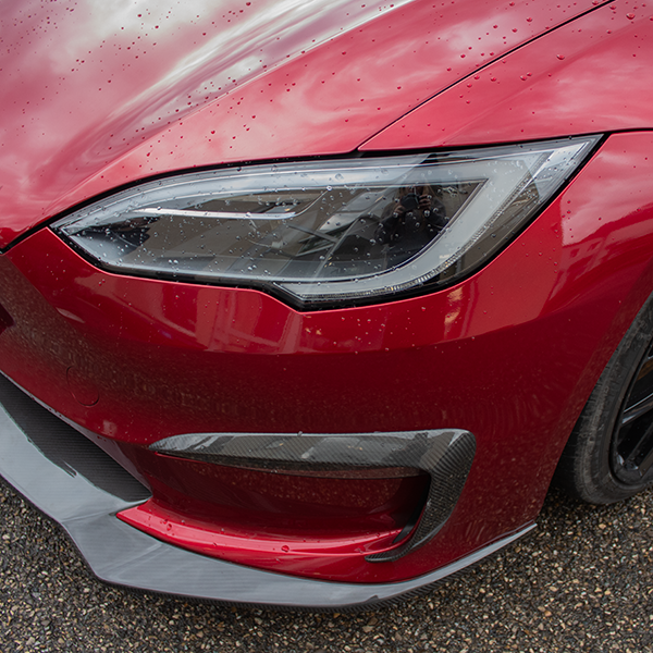 Spoiler / pala delantera DynoTec ElementX® para Tesla Model S LR & Plaid 2022+