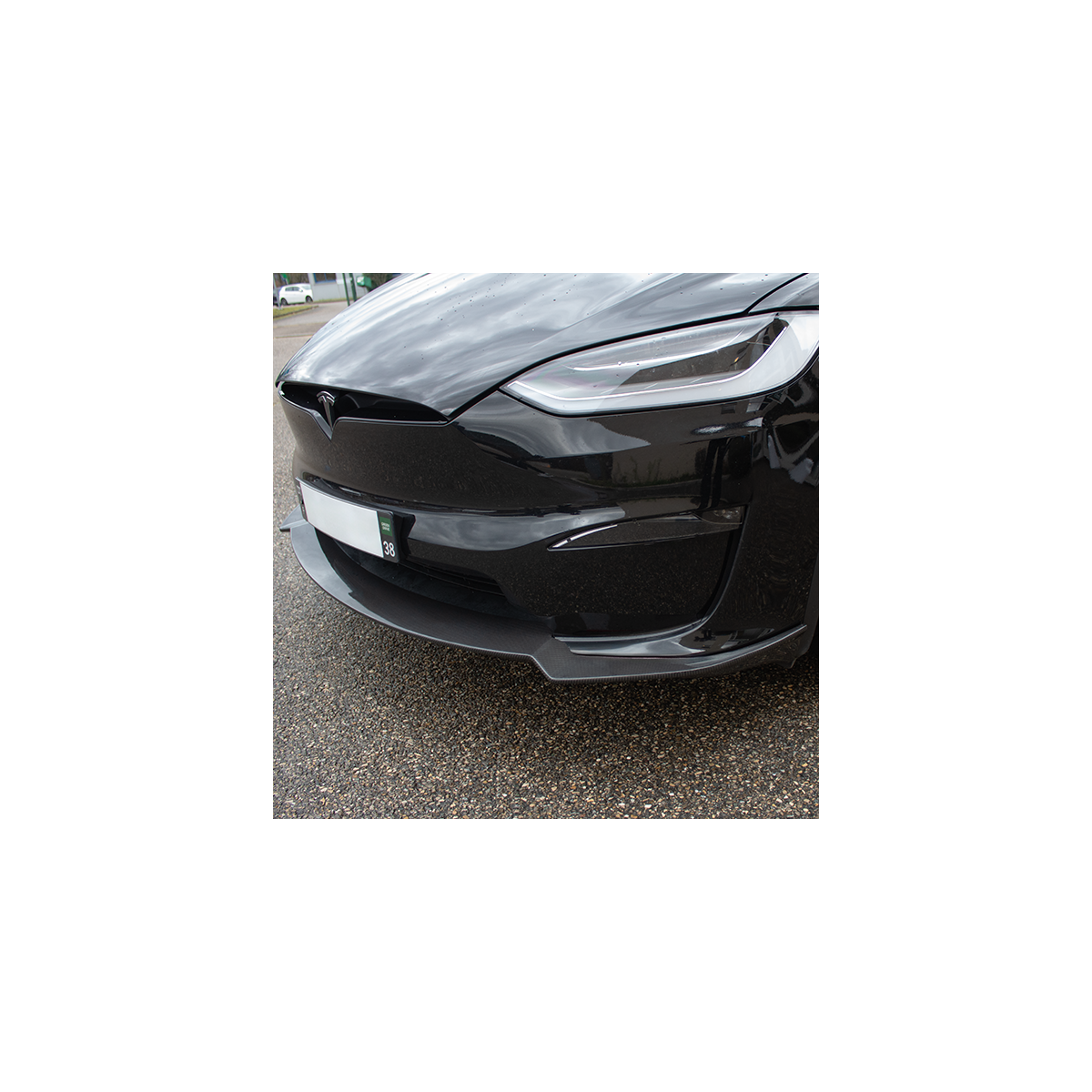 Spoiler / Frontschild DynoTec ElementX® für Tesla Model X LR & Plaid 2022+