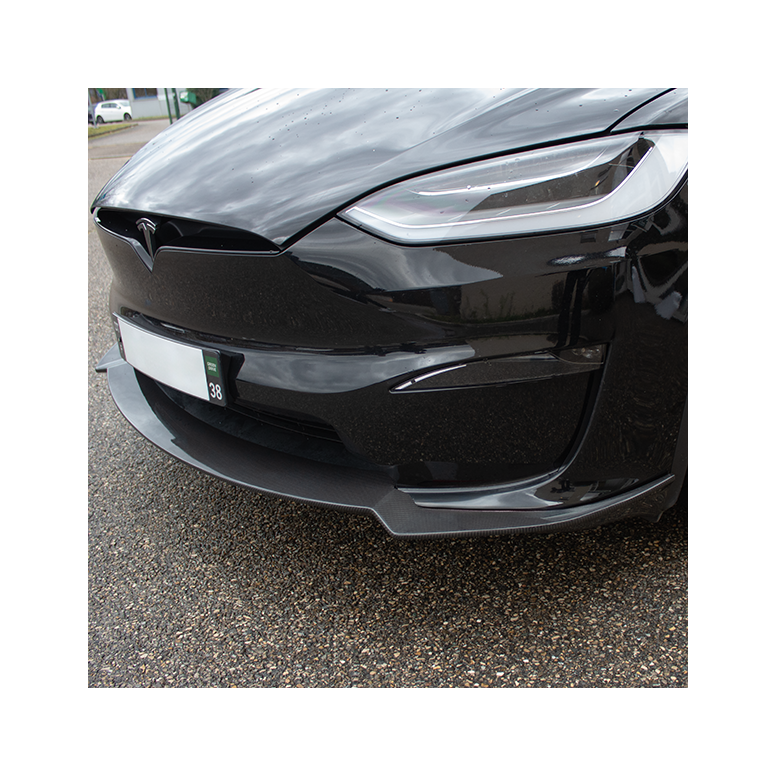 DynoTec Tesla Model X Spojler / predný list ElementX® pre LR & Plaid 2022+